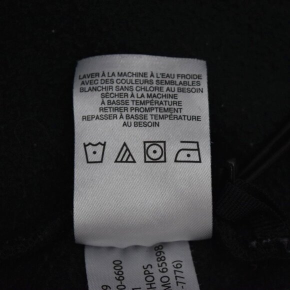 Bass Pro Shops Fleece Jacket Mens Large Full Zip Black - Picture 5 of 8